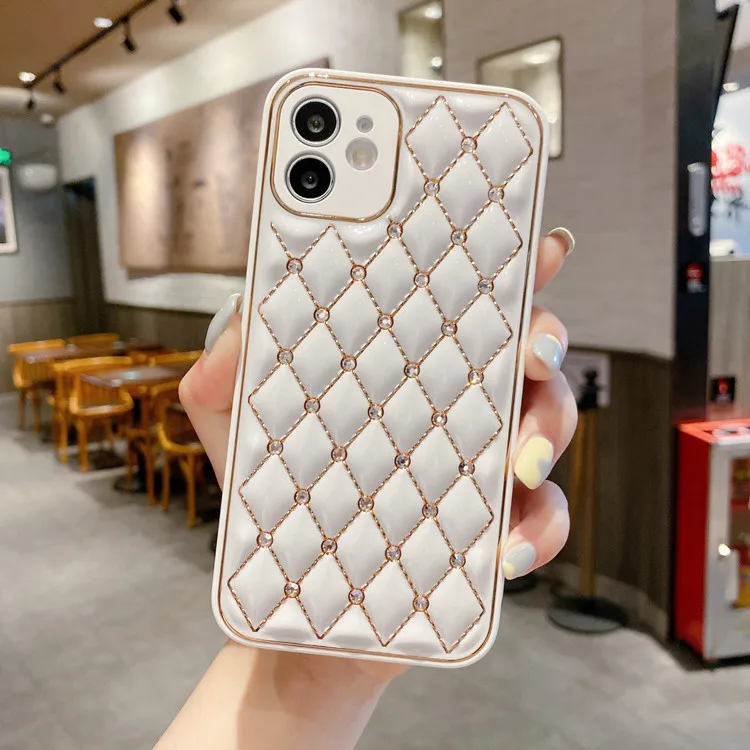 

Mobile accessories pc tpu mesh plating shockproof mobile phone back cover case for iPhone xs