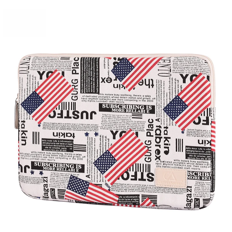 

Wholesale 2020 most popular canvas printed laptop sleeve bag case