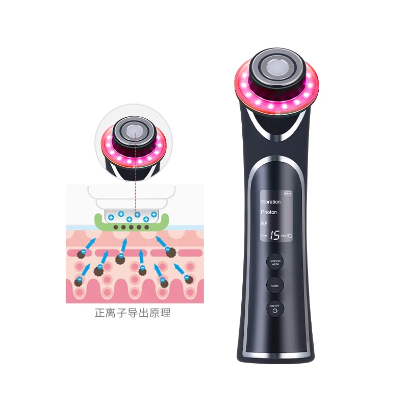 

5 in 1 led skin tightening device led light beauty device beauty tool facial lift machine