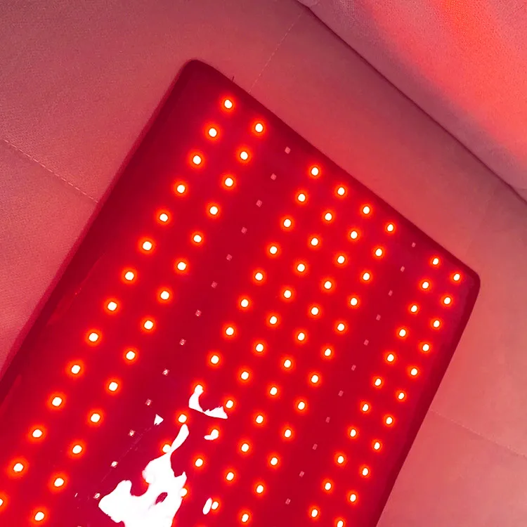 

Custom Wholesale Red and Infrared Light Therapy Belt Pain Relief Flexible Wearable Wrap Deep Therapy Pad Timer Back Shoulder, Black