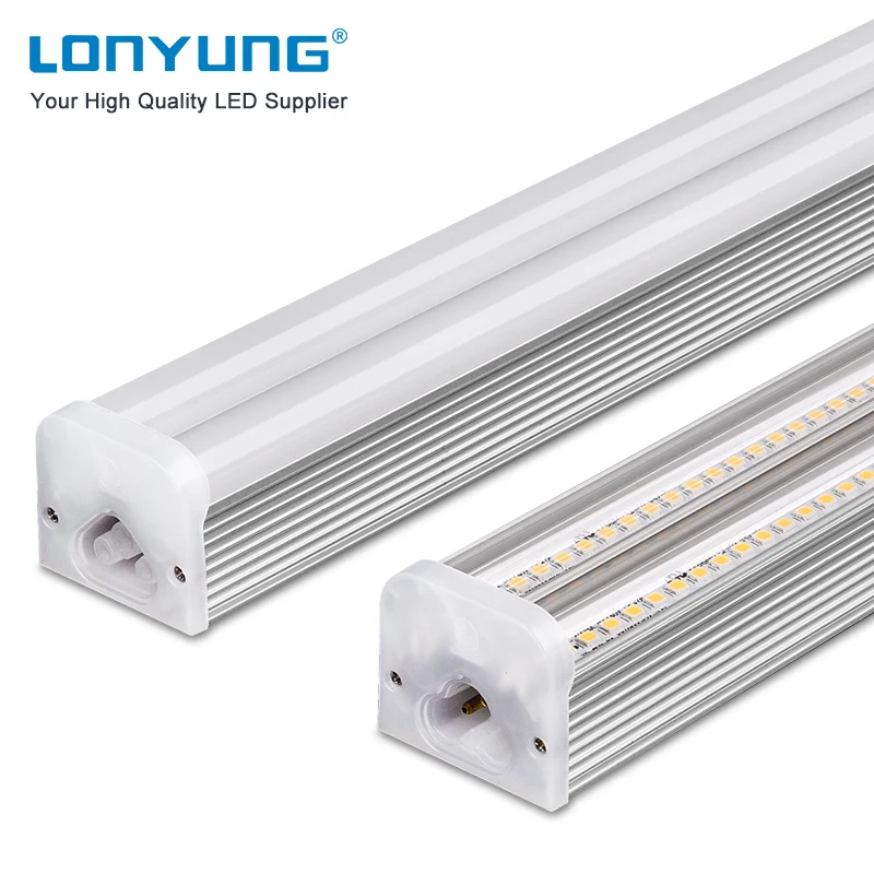 High Power Super Brightness 3 Years Warranty 4Ft 40W T5 Led Double Row Tube Light Led Shop Light