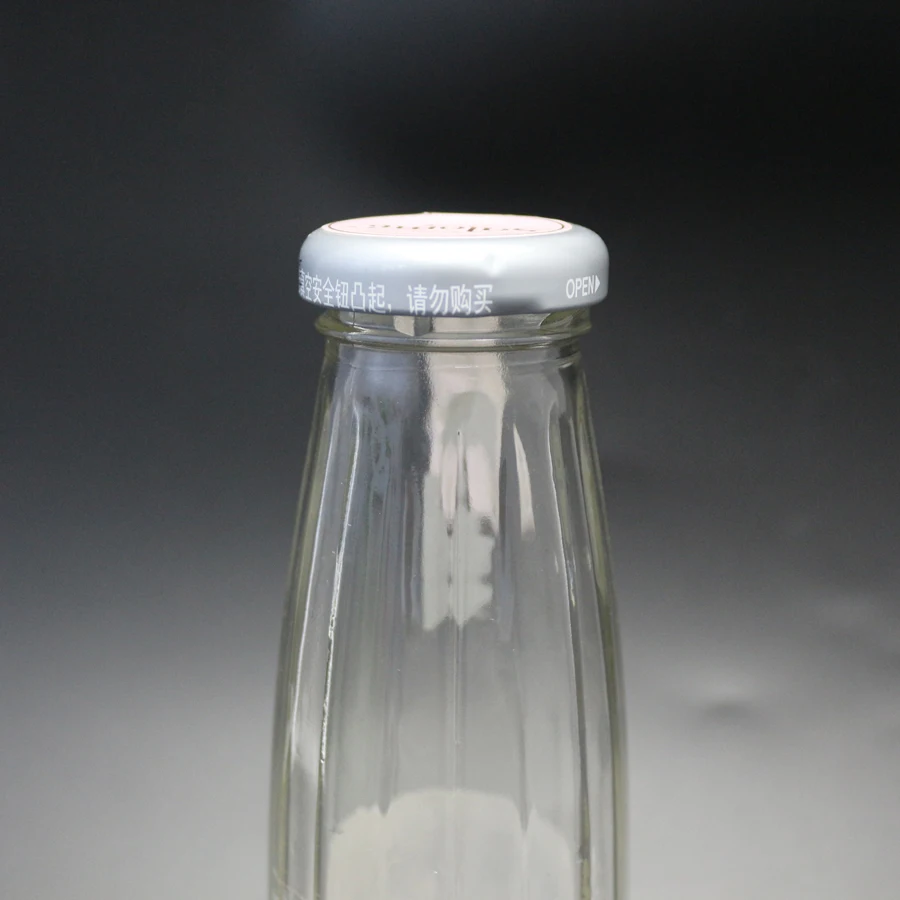 Luxury 260ml Slim Fluted Glass Juice Bottle Packaging Buy Clear Fluted Glass Bottle,260ml