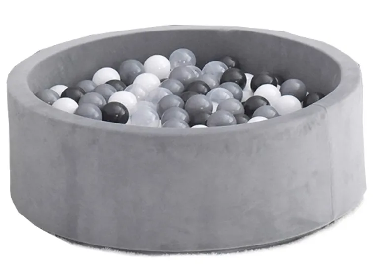 baby ball pit grey