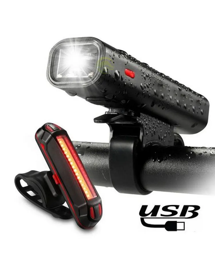 

Water-Resistant 5W XPG LED 200LM Bicycle Lamp Accessories High Power Usb Led Front Bicycle Light Rechargeable Bike Lights, Black