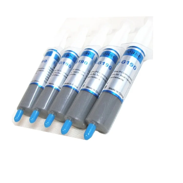 

YJ-G190 30g Grey cpu Thermal Conductive Grease Paste Compound Tube Silicone Grease