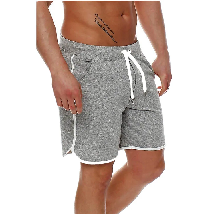 

Men's Elastic Waist Running Shorts Soft Loose Man Trunks Sport Pants Mens Gym Sports Shorts, Different color for your choose