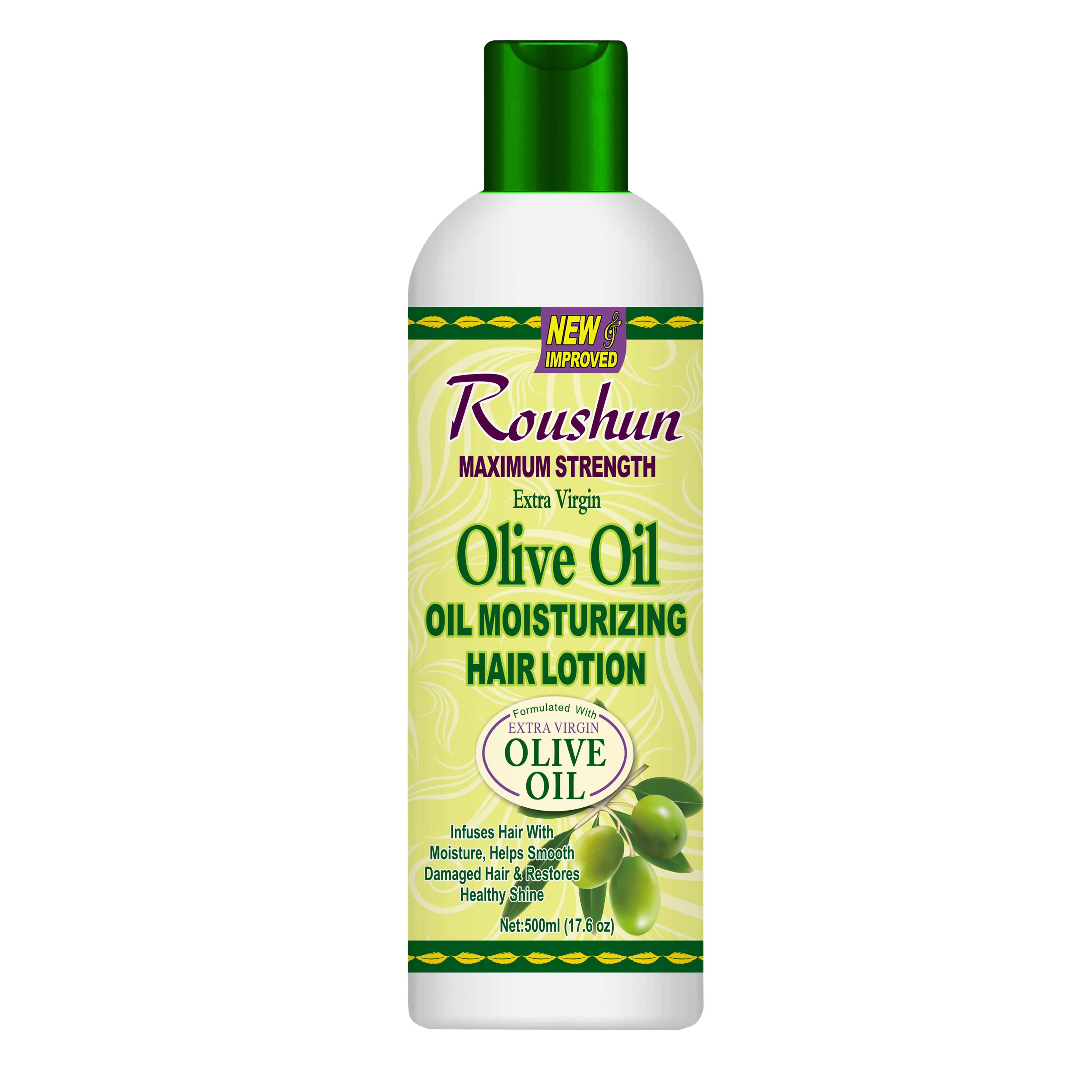 

ROUSHUN Natural Olive Oil Moisturizing Hair Lotion Repair Damaged Hair Extra Virgin