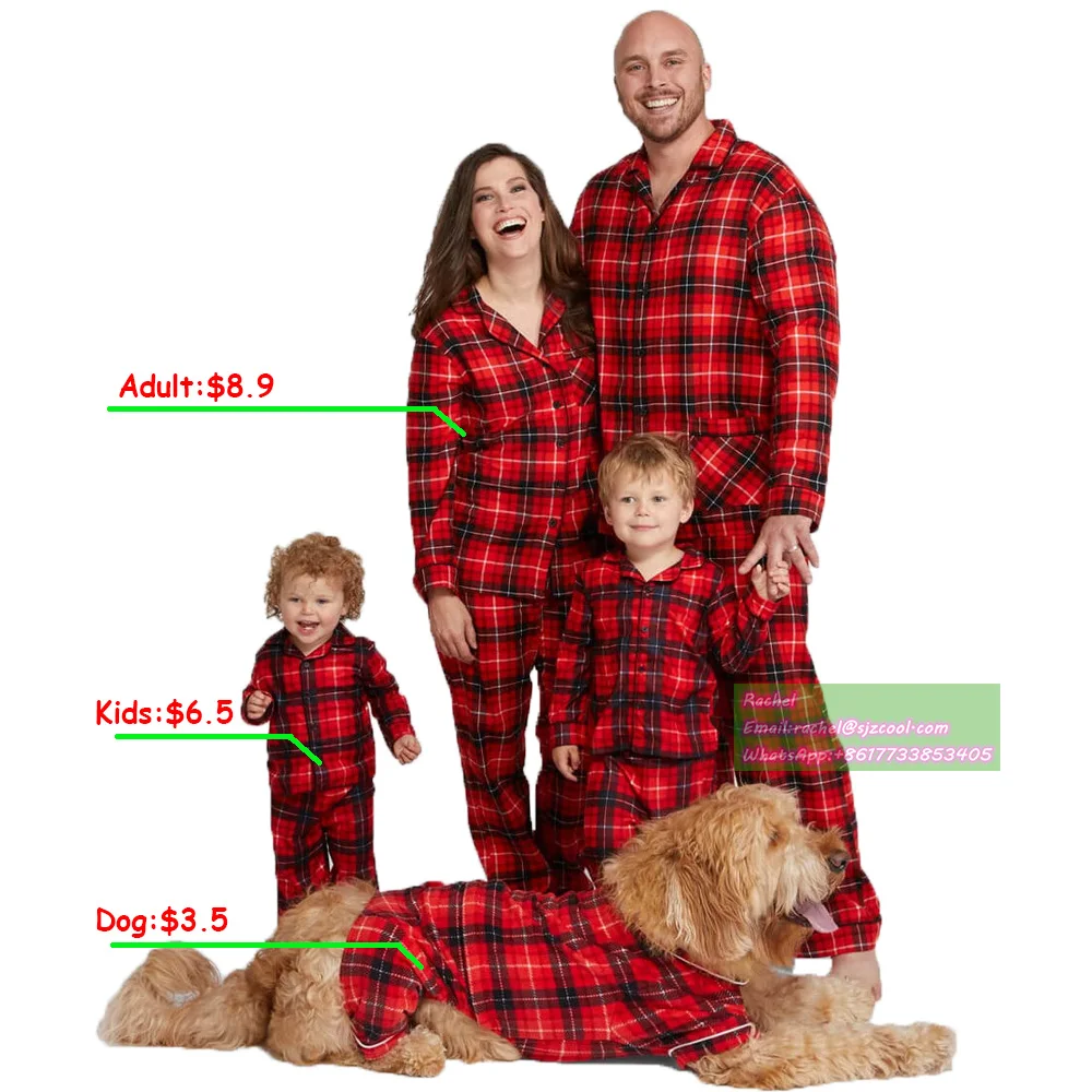 

2021 Momlover christmas custom pijamas new baby christmas pajama sets 2020 pijama christmas family pajamas set, Green