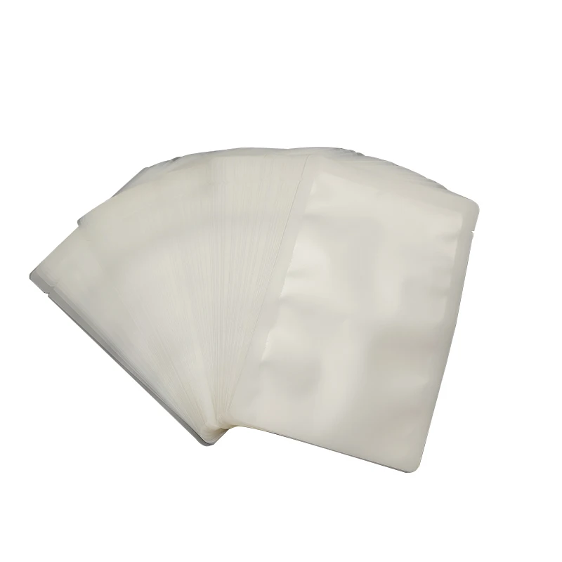 

Food grade heat seal flat clear pouch packaging transparent plastic polythene bags