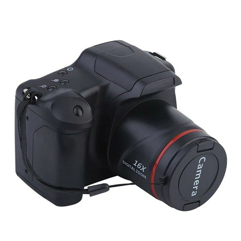 

2022 Dslr Camera 16X HD DV SLR Camera 2.4 inch LCD 720P Recording Children Digital Camera, Black