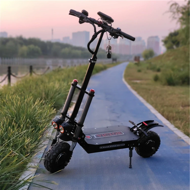 Wholesale Powerful 5600w 11inch Folding Adult E Scooter Electric ...