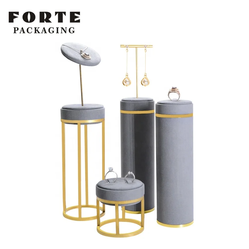 

FORTE stainless steel large jewellery display jewelry stand 'jewelery' display, Customized