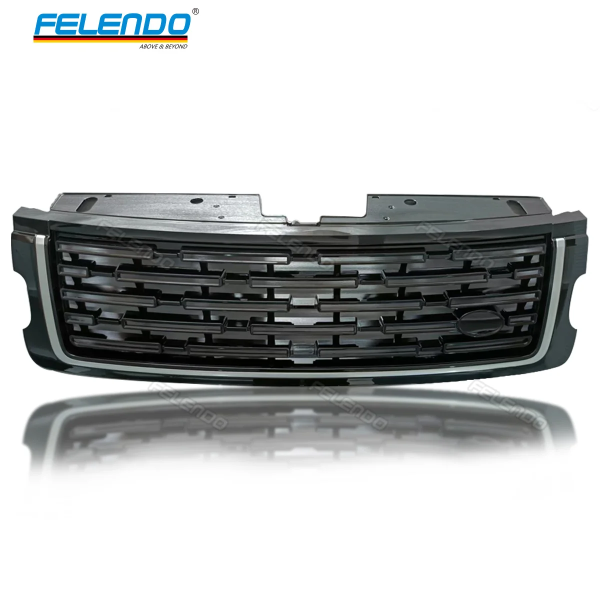 

FELENDO Car Body Parts Upgrade Grille Land a Range a Rover Vogue L405 2013-2017 2023 Black Silver Limited Edition Front Grille