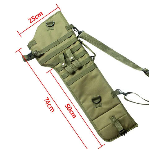

600D Tactical Rifle Scabbard Holster Assault Shotgun Rifle Hunting Bag long Gun Protection Carrier Gun Holster Case Bag