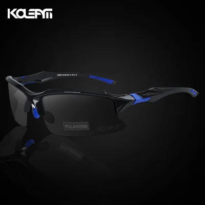 

KDEAM new outdoor sports sunglasses men's polarized riding glasses TR90 eye protection windproof sunglasses kd7701, 7 colors