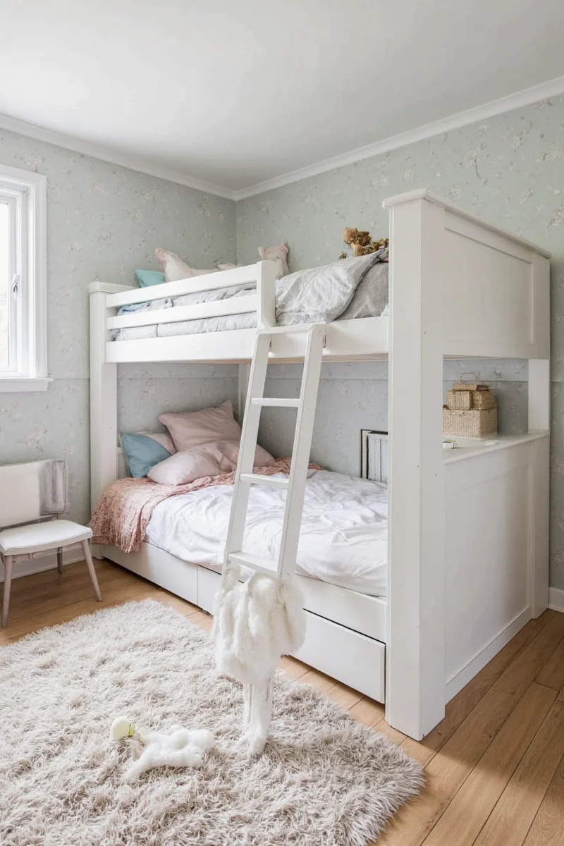 Bunk Bed with Storage Drawers