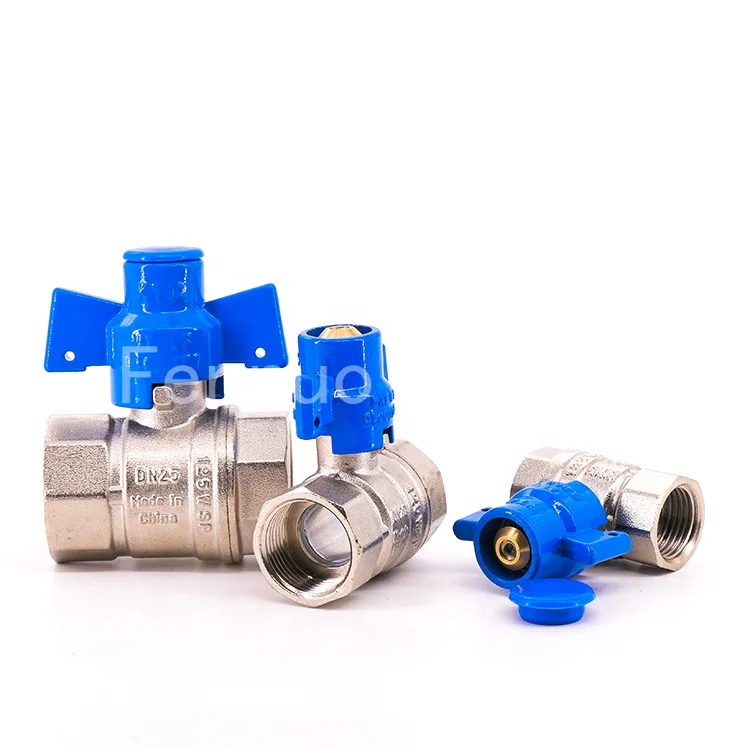 Brass Lockable Ball Valve,Brass Ball Valve Pn16,Lock Key Valve Brass