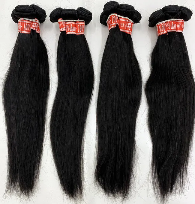 

Letsfly Grade 9A Brazilian 100% human hair bundles virgin cuticle aligned hair Straight Extensions Free Shipping