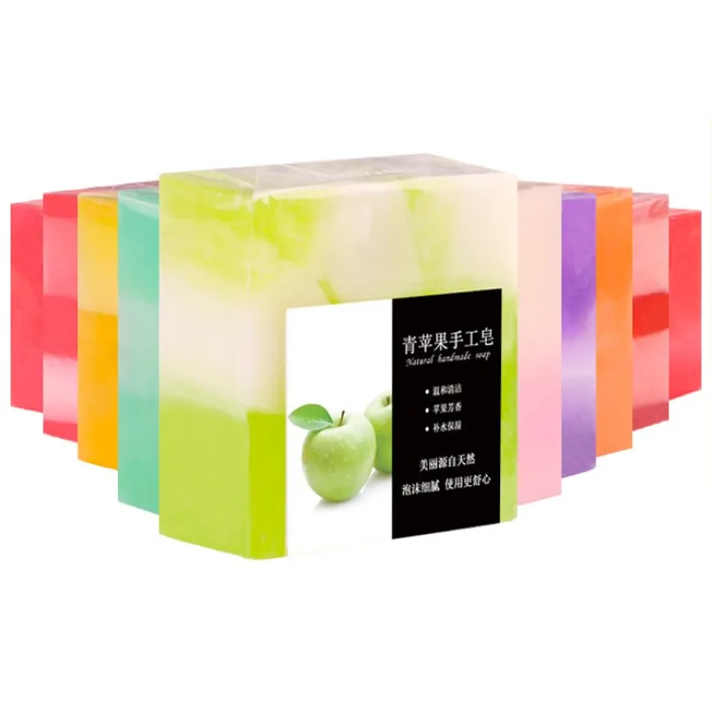 

OEM/ODM Factory Organic Natural Fruit Fragrance Handmade Soap Skin Brightening and Whitening Soap handmade