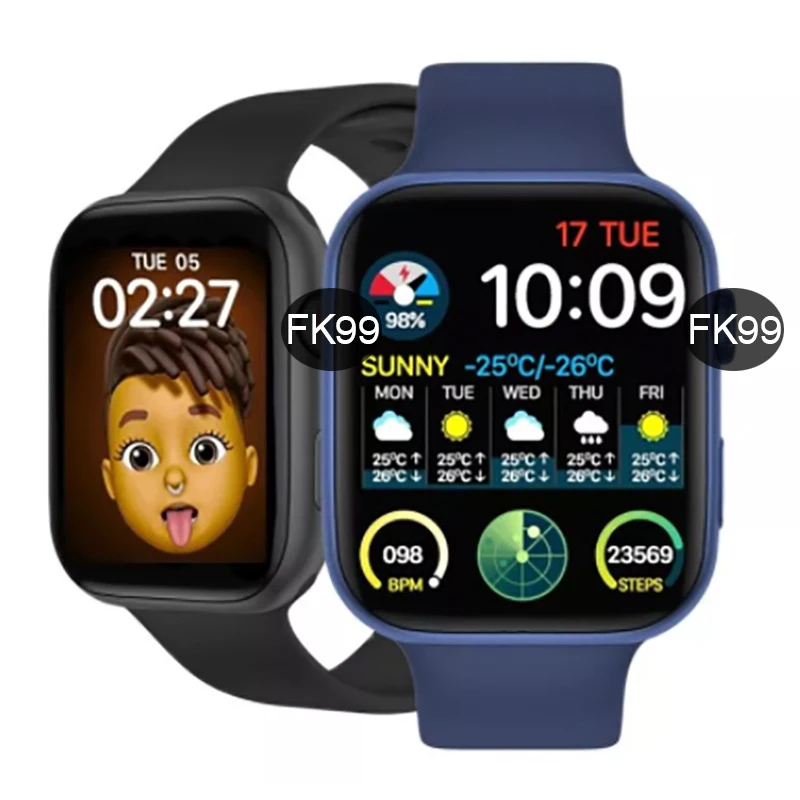 

fk99 pro smartwatch 2021 newest watch 6 plus 1.78 full screen FK 99 pro TWS BT smart watch