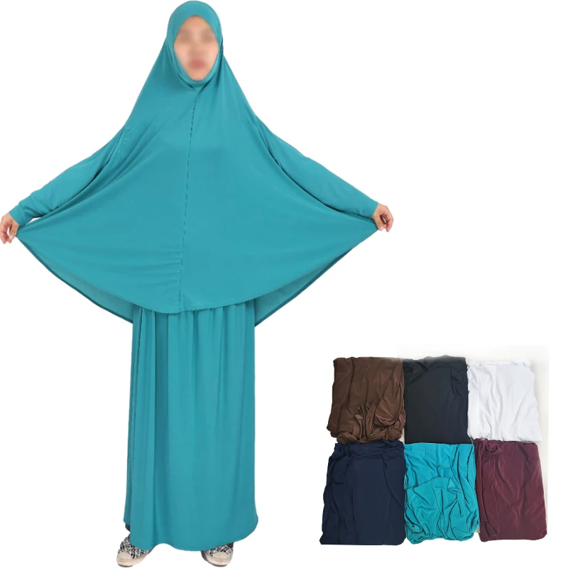 

2020 New Style African Ladies Dress Wholesale Kaftans Muslim Women Abaya, 6colors