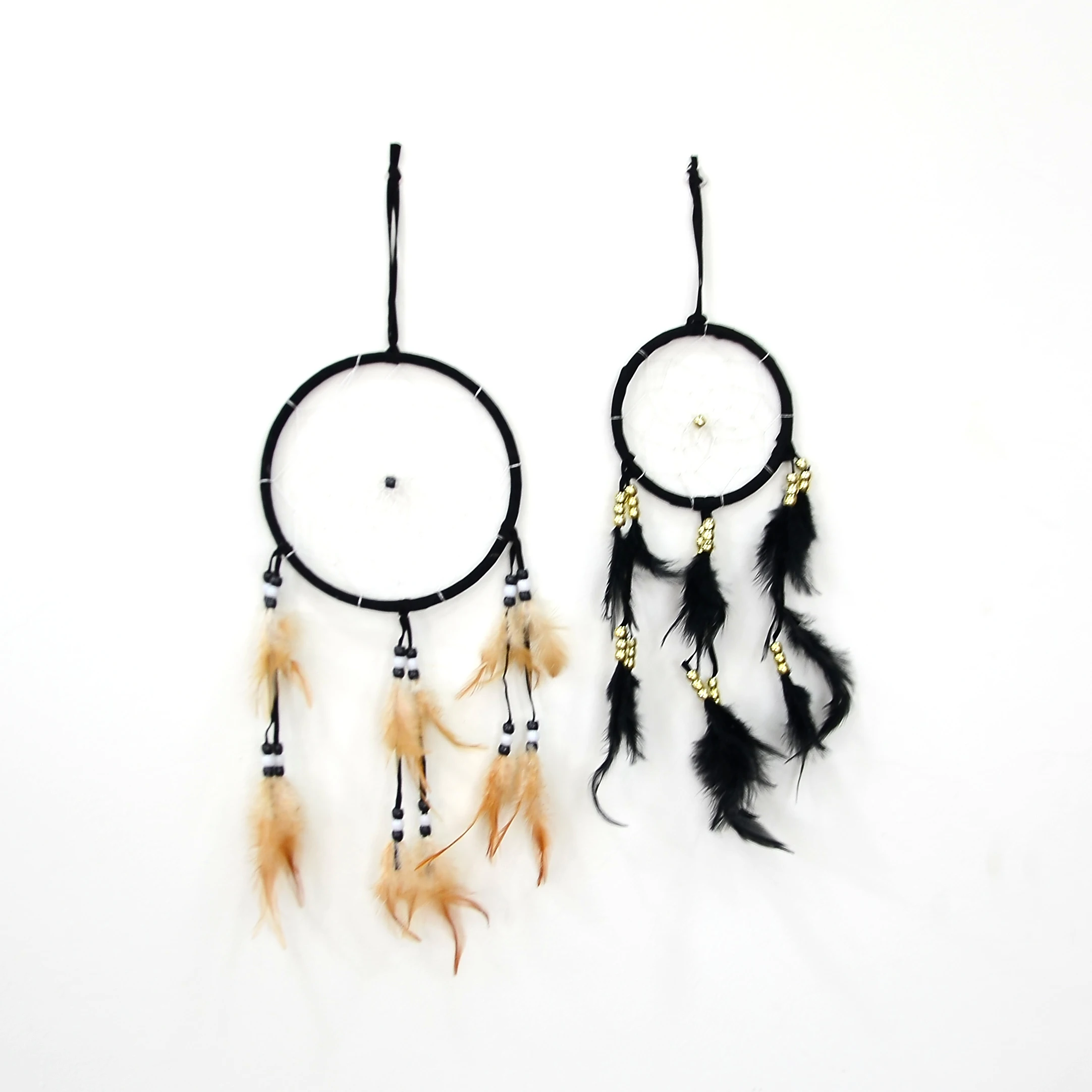 

wholesale dreamcatcher macrame diy dream catchers feather ring for car small dream catcher kit