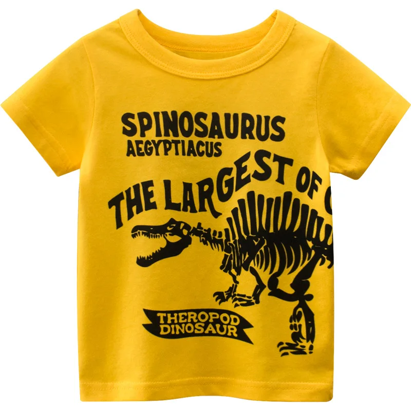 

New Fashion Summer Boys Cartoon T Shirts Best Quality 100% Cotton Plain Boys T-shirts
