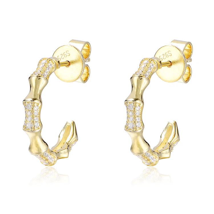

High Quality Jewelry Gift Women Fashion C Shaped Earrings