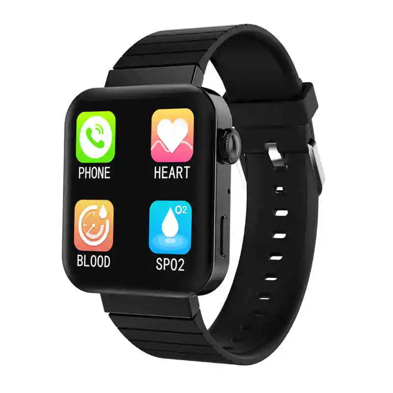 

2020 HW Mi5 smart watch bands Android mobile phone relojes inteligentes BT waterproof smart watch