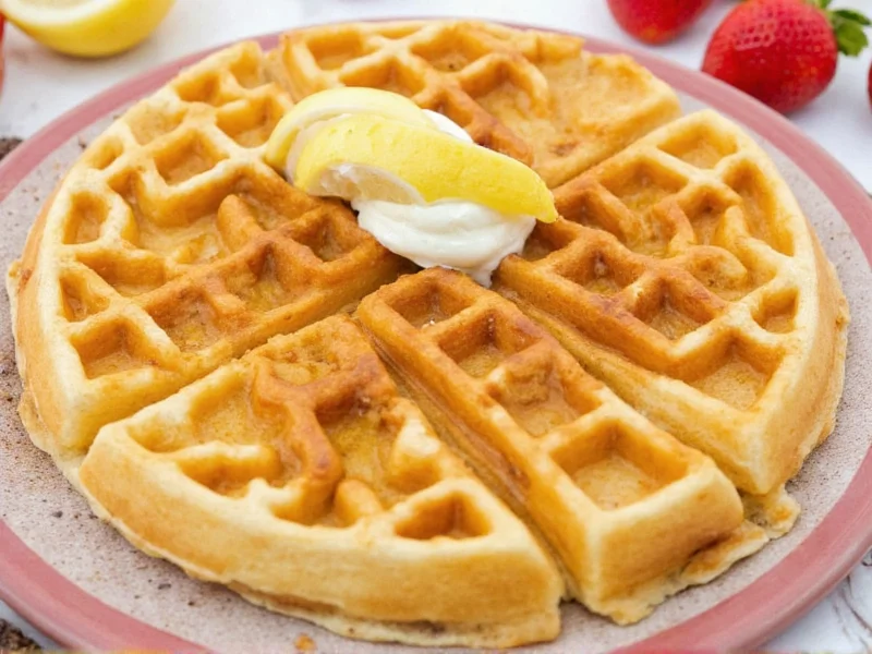 easy homemade waffle recipe