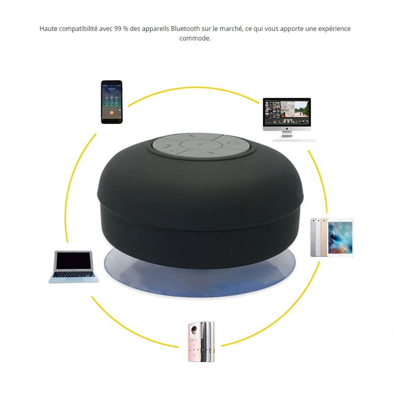 2019 RTS Hot sale Wireless Stereo Water Floating Waterproof Bluetooth Speaker for Swimming Pool - ANKUX.COM
