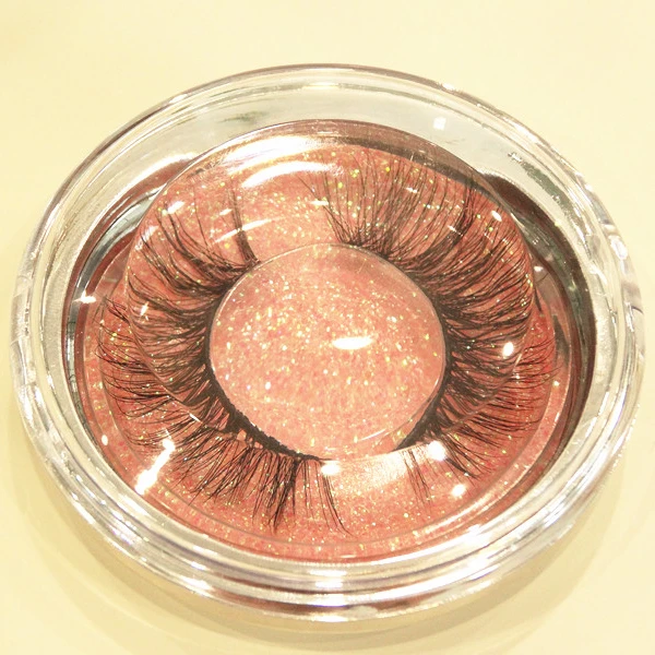 

3d 0.07mm premium synthetic fake eyelashes, Black