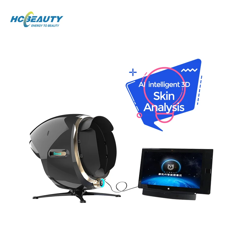 

Spa multifunctional beauty device magic mirror skin analyzer facial wrinkle analysis