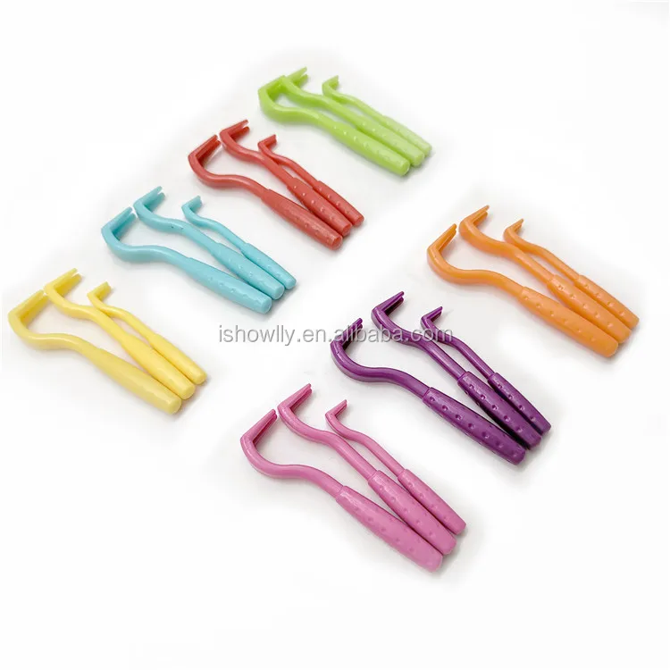 New Plastic Pet Tick Remover Set With Small And Large Tick Tweezer