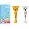 Plastic summer automatic magic light up bubble wand stick toy