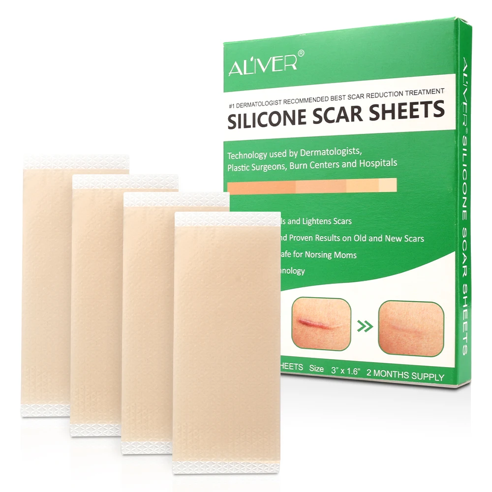 

Aliver Silicone Scar Removal sheet For Old and New Scars Stretch Mark