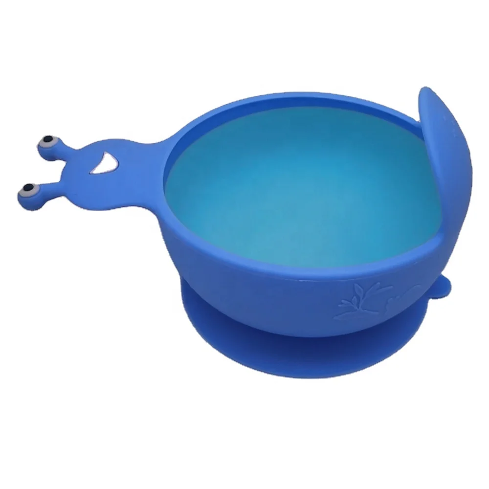 

Factory Price Feeding Suction Non Slip Silicone Pet Bowl, 8 colors