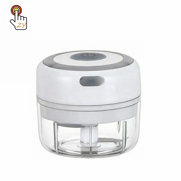 Fruit&Vegetable Tools 250ml Kitchen Gadgets Portable Electric Stainless Steel Ginger Crusher Garlic Press