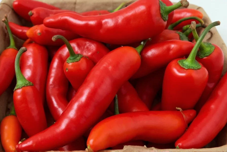 Chili Peppers Give It Away: Color Clues to Perfect Ripeness