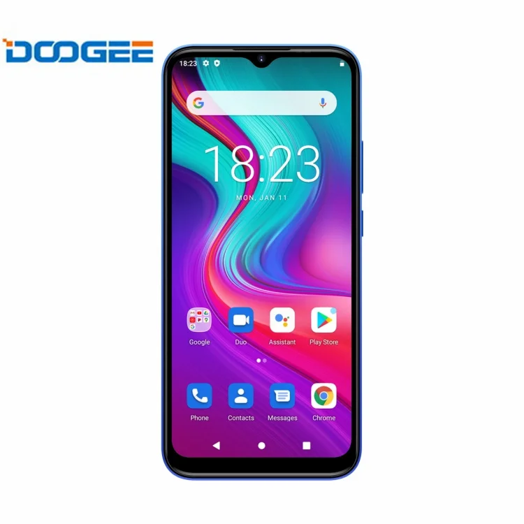 

Dropshipping Stock DOOGEE X96 Quad Back Cameras Face ID& Fingerprint Identification 6.52 inch Android 11 smart phone