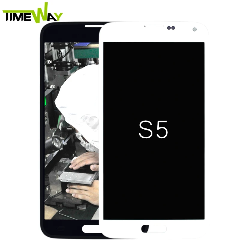 

LCD display + LCD iron sheets for Samsung S5 mini G800 Factory price Genuine high quality 100% NEW