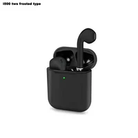 

headset i500 airoha 1536u chip smart sensor super tws light proximity wireless charge matt black pods