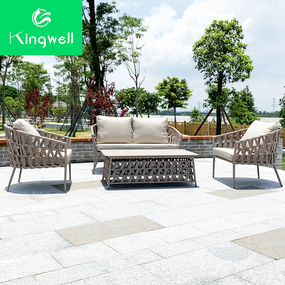 Hot Selling Nautica Outdoor Furniture Garden Furniture Luxury Sofa Set