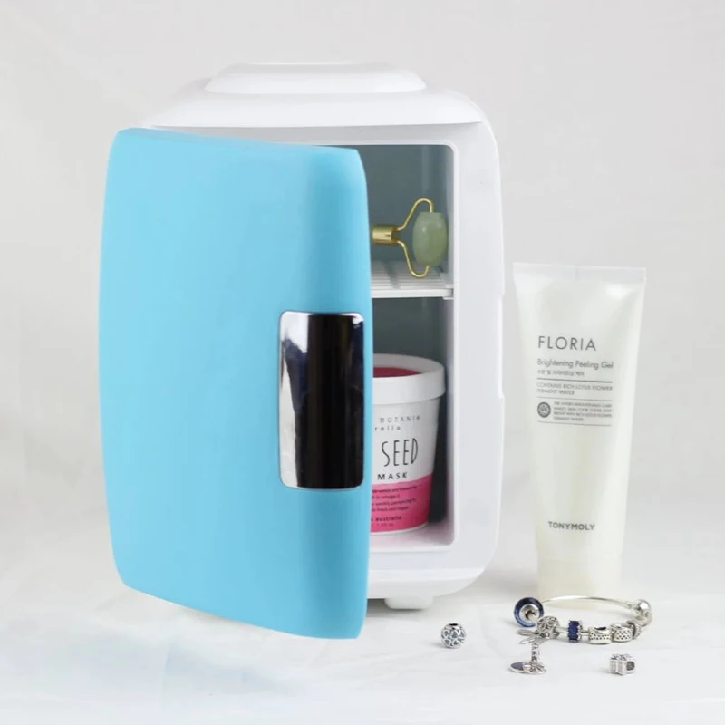 4 Liter Hotel Cosmetics Mini Refrigerator Makeup Mini Fridge 110v 220v