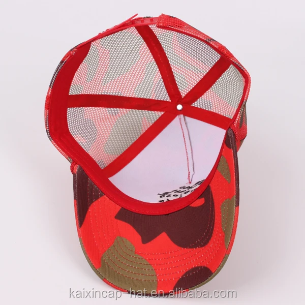 Customized Logo Mesh Custom Camo Trucker Hat Cap Buy Trucker Hat,Camo