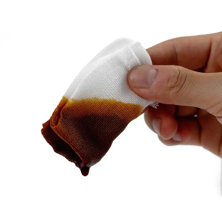 100% Bleached Cotton Medical Consumables Sterile Gauze swap