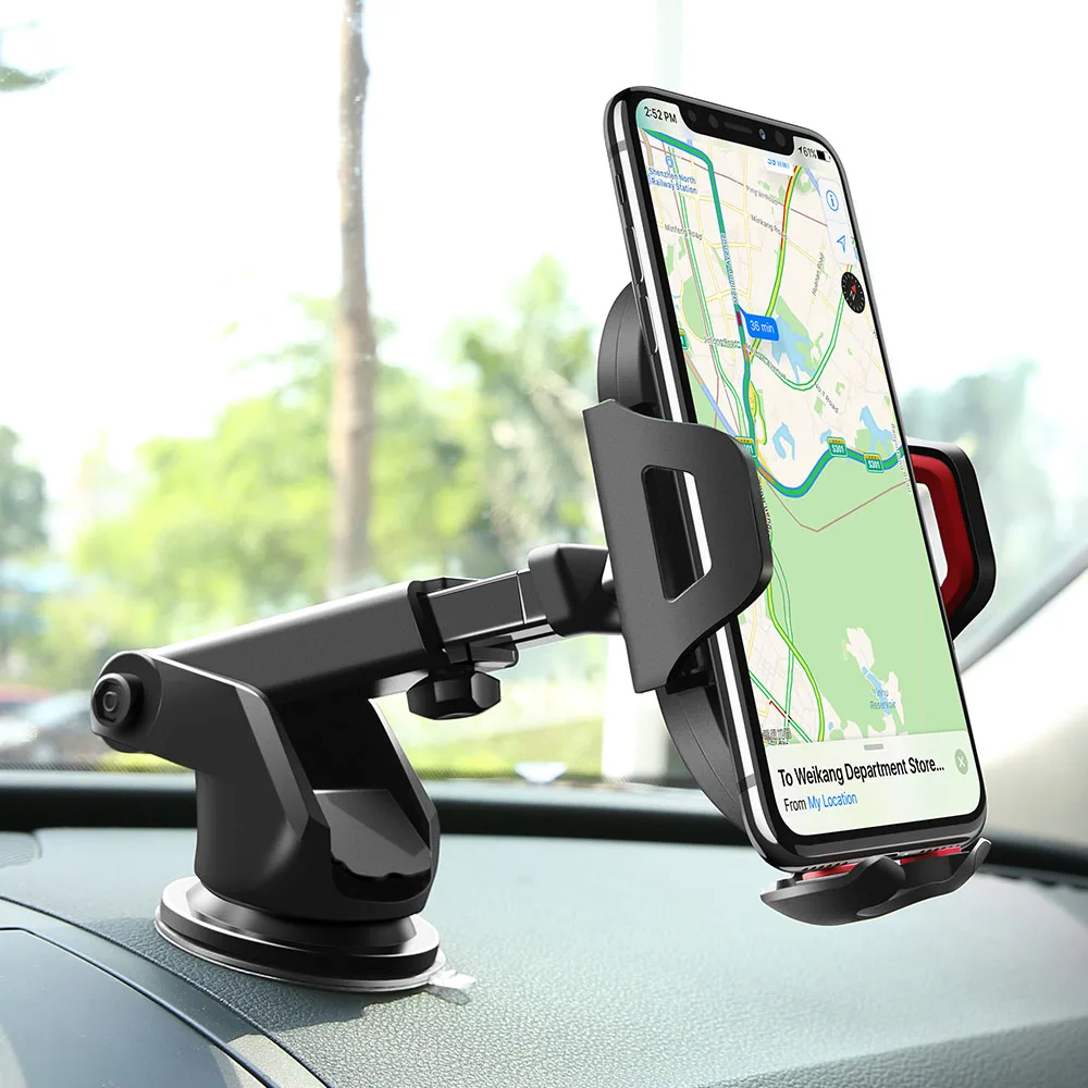 

Free Shipping 1 Sample OK Multifunctional 360 Rotation Car Dashboard Phone Holder For Car Phone Mount Windshield Holder