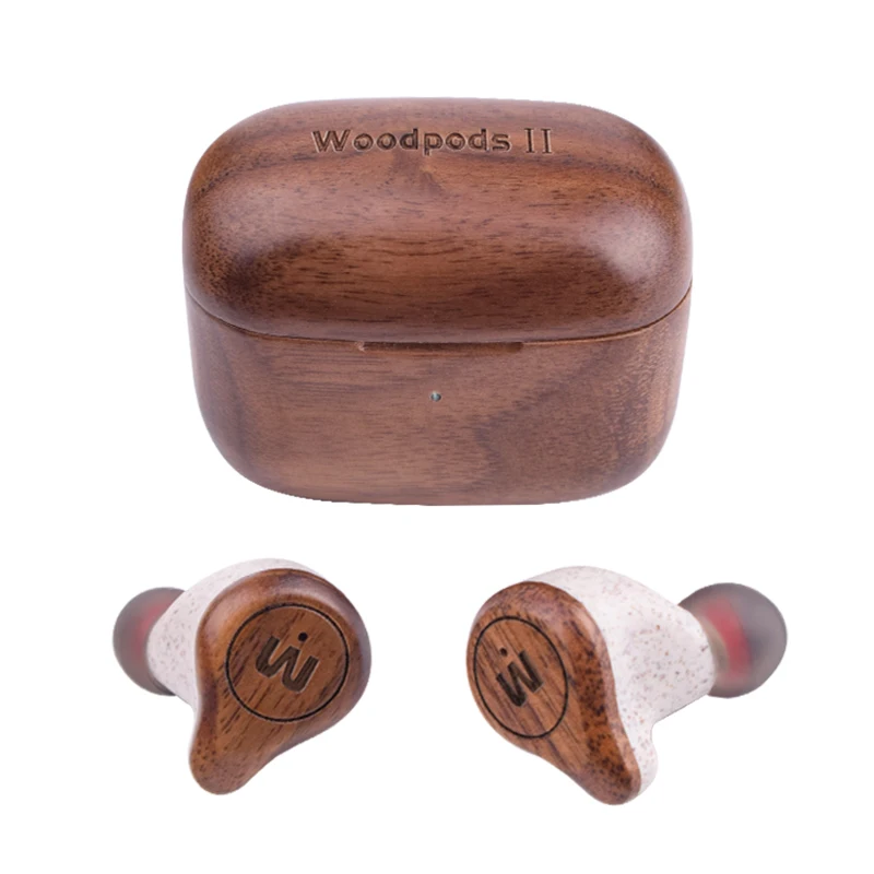 

earphone buds wireless tws bluetooth 5.0 earphones stereo sports bluethooth earphone wireless, Wood