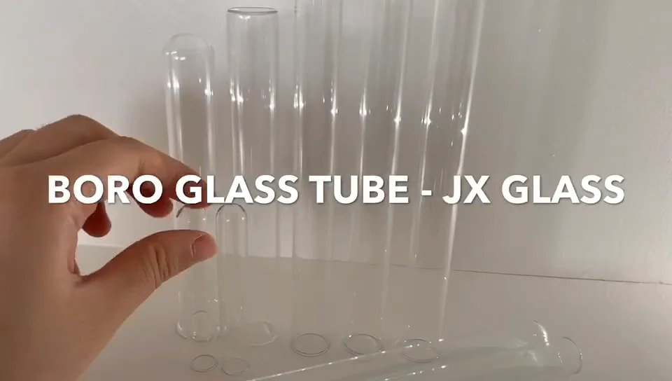 Cheap Sale Round Bottom Glass Tube 10ml 20ml Borosilicate Glass Test