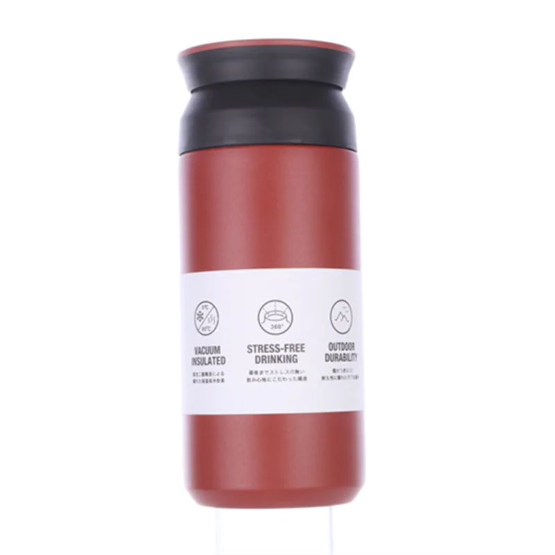 

A1038 500ml Premium Travel Coffee Mug Stainless Steel Tumbler Cups Vacuum Flask Water Bottle Tea Mug, White,red,coffee,blue